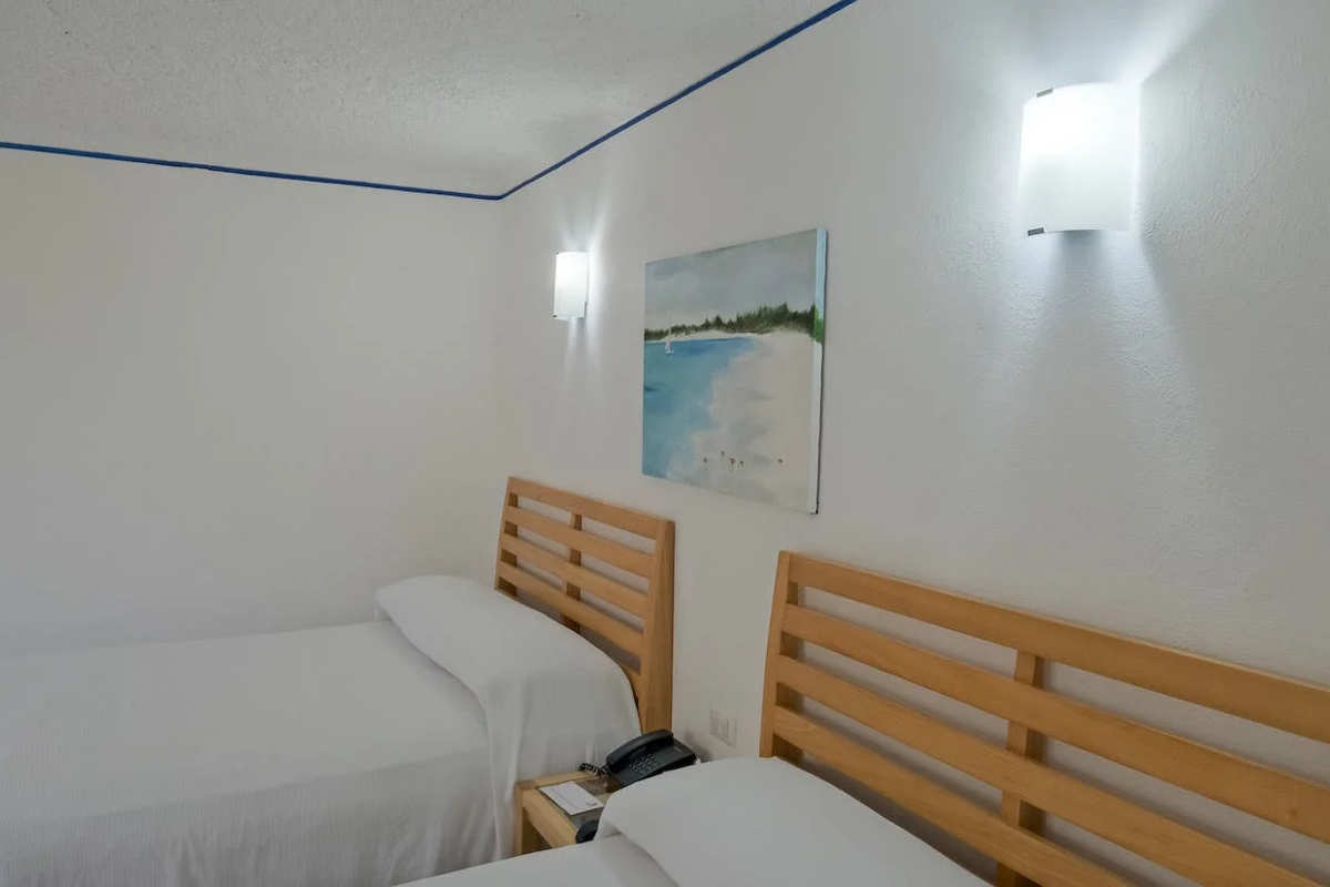 Habitación con vista a la Laguna Nichupté