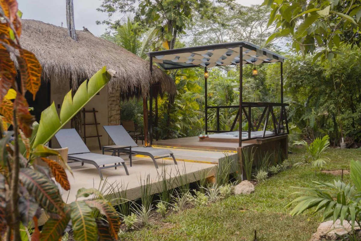 para lunamieleros, hospedaje en Cobá